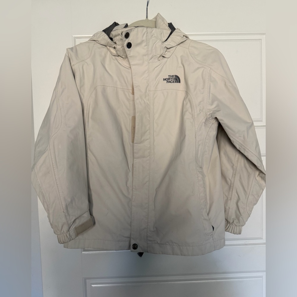 The North Face Light Tan Hooded Jacket